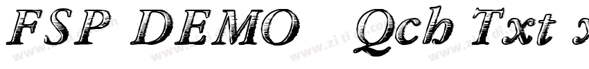 FSP DEMO   Qch Txt x字体转换